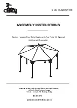 Pacific Casual 5LGZ0702V2NN Assembly Instructions Manual preview