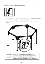 Preview for 6 page of Pacific Casual 5LGZ0702V2NN Assembly Instructions Manual