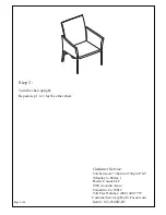 Preview for 4 page of Pacific Casual Rushreed 143-0349D-B3 Assembly Instructions