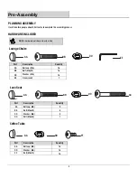 Preview for 3 page of Pacific Casual Sarasota 217-H40-4DS Use And Care Manual