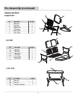 Preview for 4 page of Pacific Casual Sarasota 217-H40-4DS Use And Care Manual