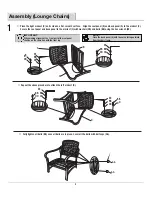 Preview for 5 page of Pacific Casual Sarasota 217-H40-4DS Use And Care Manual