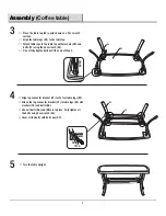 Preview for 7 page of Pacific Casual Sarasota 217-H40-4DS Use And Care Manual