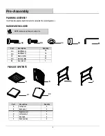 Preview for 3 page of Pacific Casual Terra Linda 211-H41-9D Use And Care Manual