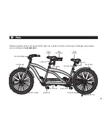 Предварительный просмотр 10 страницы PACIFIC CYCLE Kulana Tandem Owner'S Manual