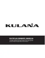 Preview for 1 page of PACIFIC CYCLE Kulana Owner'S Manual