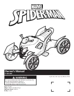 Предварительный просмотр 1 страницы PACIFIC CYCLE MARVEL SPIDER-MAN KT1506WM Owner'S Manual