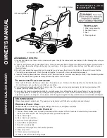 PACIFIC CYCLE SCHWINN SLALOM RACER Owner'S Manual preview