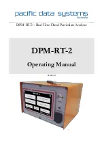 Preview for 1 page of Pacific Data Systems DPM-RT-2 Operating Manual