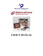 Preview for 1 page of Pacific Digital Digital MemoryFrame User Manual