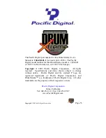 Предварительный просмотр 56 страницы Pacific Digital DrumXtreme User Manual