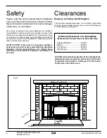 Preview for 8 page of Pacific energy Alderlea T5 Classic Installation And Operating Instructions Manual