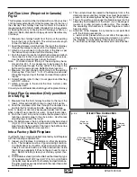 Предварительный просмотр 8 страницы Pacific energy DESIGN-E Operating Instructions Manual