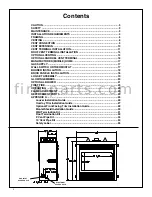 Предварительный просмотр 2 страницы Pacific energy Estate A Series Installation And Operating Instructions Manual