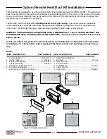 Preview for 24 page of Pacific energy FP30 LE Installation And Operating Instructions Manual