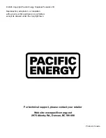 Preview for 48 page of Pacific energy FP30 LE Installation And Operating Instructions Manual