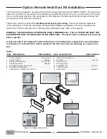 Предварительный просмотр 24 страницы Pacific energy FP30AR Installation And Operating Instructions Manual