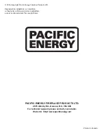 Предварительный просмотр 24 страницы Pacific energy NEO 1.2 EU A SERIES Owners Manu