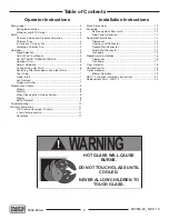 Preview for 2 page of Pacific energy NEO 1.2A SERIES Installation And Operating Instructions Manual