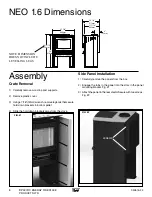 Предварительный просмотр 8 страницы Pacific energy NEO 1.6 INSERT Nstallation And Operating Instructions