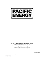 Предварительный просмотр 24 страницы Pacific energy NEO 1.6 INSERT Nstallation And Operating Instructions