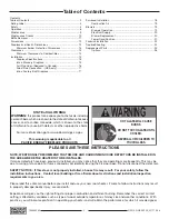 Preview for 2 page of Pacific energy NEO 2.5 INSERT Installation And Operating Instructions Manual