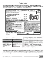 Preview for 3 page of Pacific energy NEO 2.5 INSERT Installation And Operating Instructions Manual