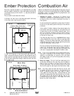 Предварительный просмотр 10 страницы Pacific energy NEO 2.5 NEOSTONE Installation And Operating Instructions Manual