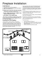 Предварительный просмотр 9 страницы Pacific energy PACIFIC FP30 Installation And Operating Instructions Manual