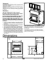 Предварительный просмотр 10 страницы Pacific energy PACIFIC FP30 Installation And Operating Instructions Manual