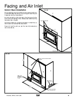 Предварительный просмотр 21 страницы Pacific energy PACIFIC FP30 Installation And Operating Instructions Manual