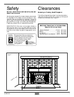 Preview for 3 page of Pacific energy Pacific Wood Insert DESIGN-D Installation And Operating Instructions Manual