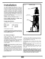 Preview for 5 page of Pacific energy Pacific Wood Insert DESIGN-D Installation And Operating Instructions Manual