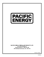 Preview for 20 page of Pacific energy Pacific Wood Insert DESIGN-D Installation And Operating Instructions Manual