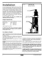 Preview for 6 page of Pacific energy SPND.BODYB Installation And Operating Instructions Manual