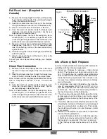 Предварительный просмотр 6 страницы Pacific energy SUMMIT WOOD INSERT DESIGN-A Installation And Operating Instructions Manual