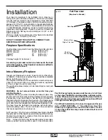 Preview for 7 page of Pacific energy SUPER INSERT DESIGN-E SPNE Installation And Operating Instructions Manual