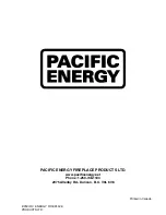 Preview for 24 page of Pacific energy SUPER INSERT DESIGN-E SPNE Installation And Operating Instructions Manual