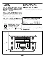 Предварительный просмотр 3 страницы Pacific energy UL 1482 Installation And Operating Instructions Manual