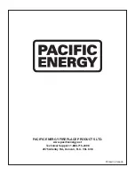 Preview for 20 page of Pacific energy Wood Insert Design-D Installation And Operating Instructions Manual