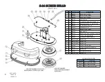 Предварительный просмотр 52 страницы Pacific Floorcare S-28HD Parts & Operating Manual