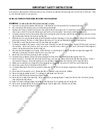 Предварительный просмотр 3 страницы Pacific Floorcare SCE-11 Operating Manual