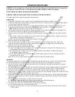 Предварительный просмотр 4 страницы Pacific Floorcare SCE-11 Operating Manual