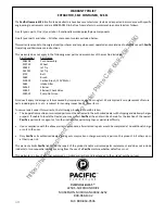 Предварительный просмотр 12 страницы Pacific Floorcare SCE-11 Operating Manual