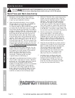 Preview for 10 page of Pacific hydrostar 1650 PSI Owner'S Manual And Safety Instructions