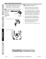 Preview for 12 page of Pacific hydrostar 1650 PSI Owner'S Manual And Safety Instructions