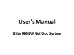 Pacific Image Electronics Glite 965BW User Manual preview