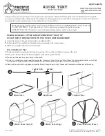 PACIFIC PLAY TENTS 29445 Instructions preview