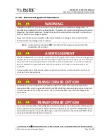 Preview for 70 page of Pacific Power Source AFX Series Operation Manual