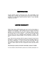 Preview for 4 page of Pacific Power Source AMX Series Operation Manual